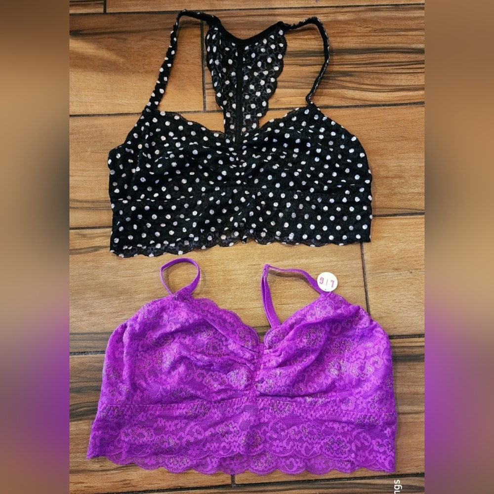 Victoria's Secret PINK Lace Bralettes